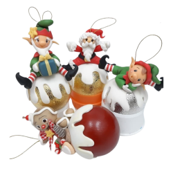 Molde de Silicone Natal na Bola Versatil