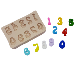 Molde de Silicone Números PP - Cód 473