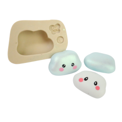 Molde de Silicone Nuvem Kawai - P - Cód 1059
