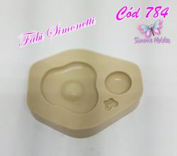 Molde de Silicone Ovo G - Cód 784