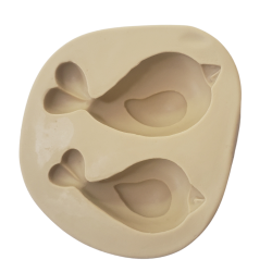 Molde de Silicone - Passarinhos fofinhos Cód 059