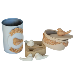 Molde de Silicone Pássaros - P - Cód 1084