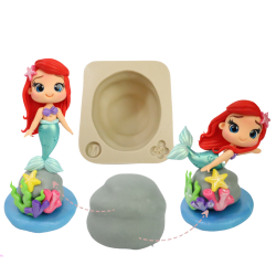 Molde de Silicone Pedra 3D - M - Cód 1055
