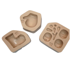 Molde de Silicone PG Natalinos - Cód 752