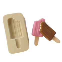 Molde de Silicone Picolé Modelo 2 - Cód 504