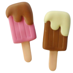 Molde de Silicone Picolé Modelo 3 - Cód 505