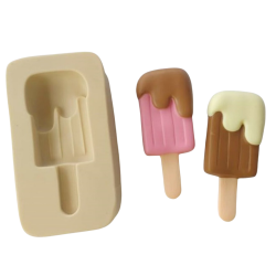 Molde de Silicone Picolé Modelo 3 - Cód 505
