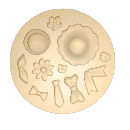 Molde de Silicone Acessórios Patinho Paixão - Cód 2345