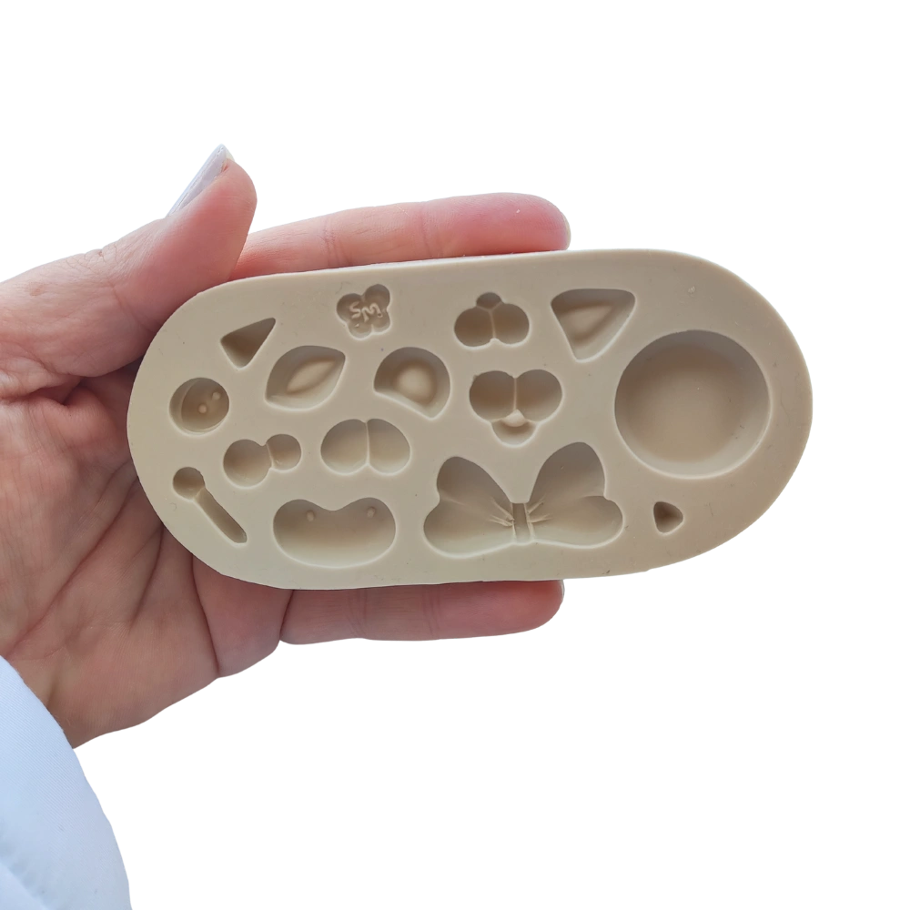 Molde de Silicone Acessórios Pedra da Calma - Cód 2313