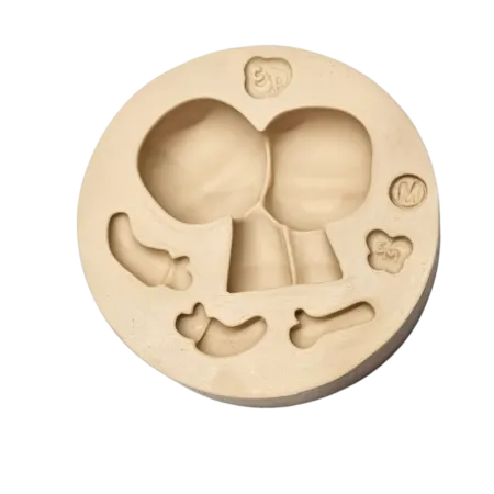 Molde de Silicone Agarradinhos Paixão M - Cód 2336