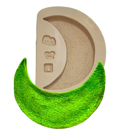 Molde de Silicone Base Tapa Ervas Grama P - Cód 2357