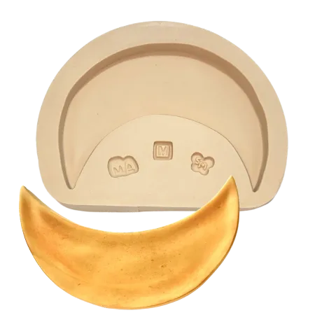 Molde de Silicone Base Tapa Ervas Lisa M - Cód 2356