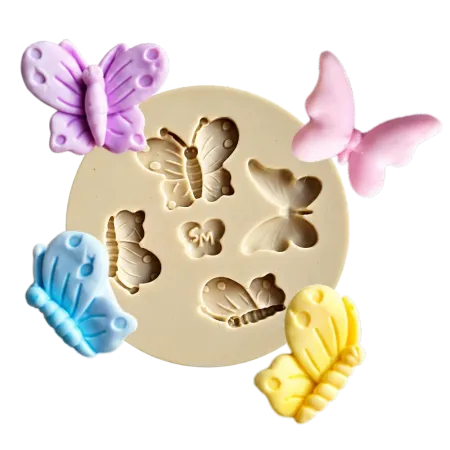 Molde de Silicone Borboletinhas - Cód 1733