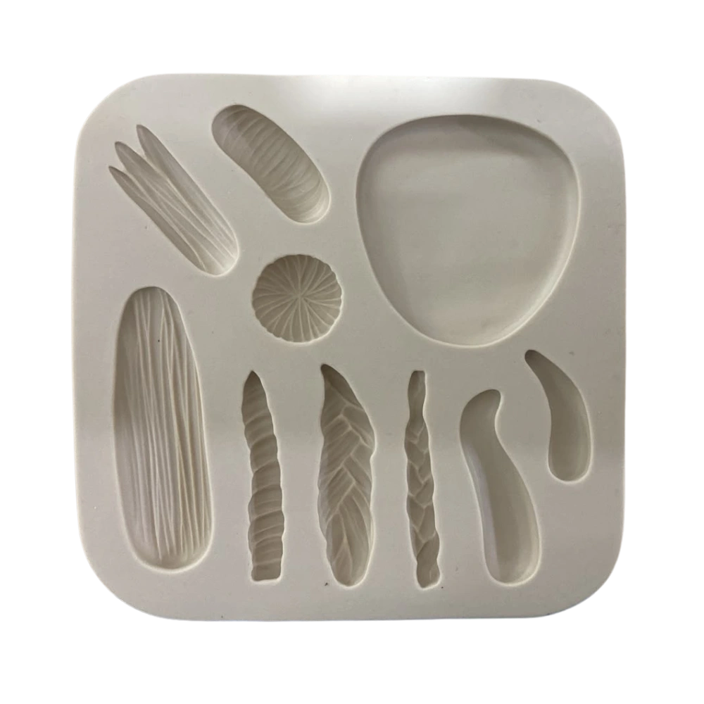 Molde de Silicone Cabelinhos Lembranças e Mini Topo - Cód 315