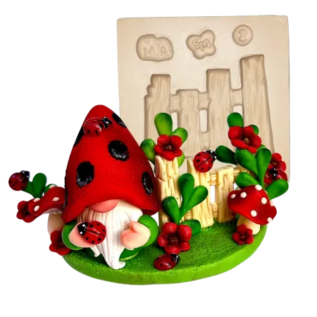 Molde de Silicone Cerquinha 2 - Cód 2364