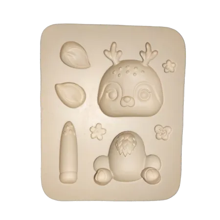 Molde de Silicone Cervo - Cód 2399