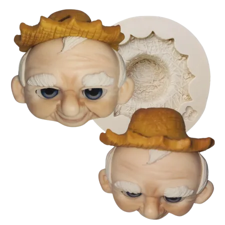 Molde de Silicone Chapéu de Palha - cód 2271