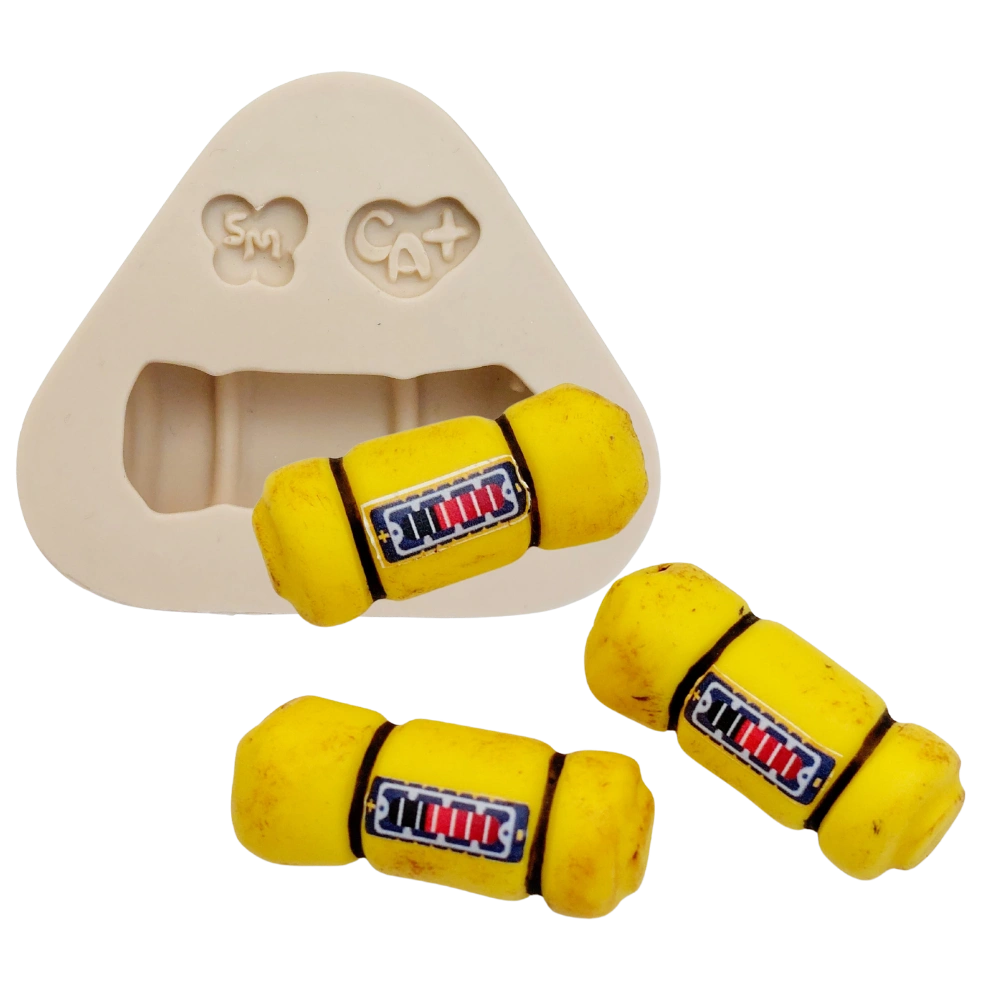 Molde de Silicone Cilindro do Grito - cód 1757