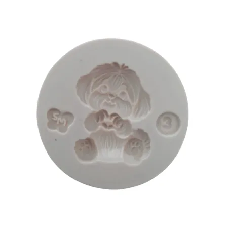 Molde de Silicone Dog Love 3 - Cód 2300