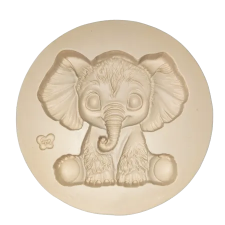 Molde de Silicone Elefante - Cód 2398