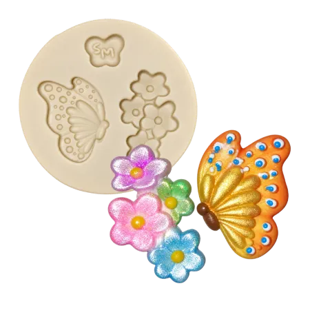 Molde de Silicone Encantos de Primavera - Cód 2408