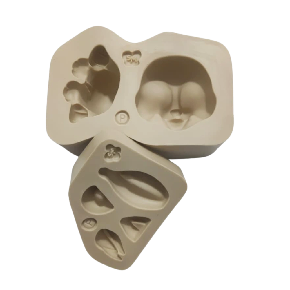Molde de Silicone Fofinhos do Gabi - M - Cód 1286