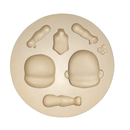 Molde de Silicone Gorduchinhos - Cód 2394