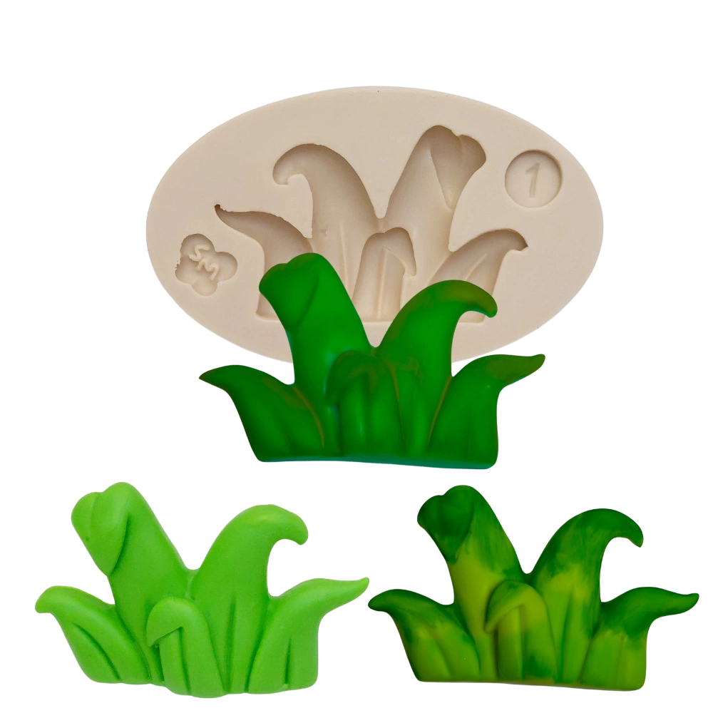 Molde de Silicone Graminha 1 - cód 2263