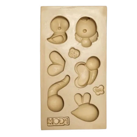 Molde de Silicone Jardim Paixão Modelo 1 - Cód 2340