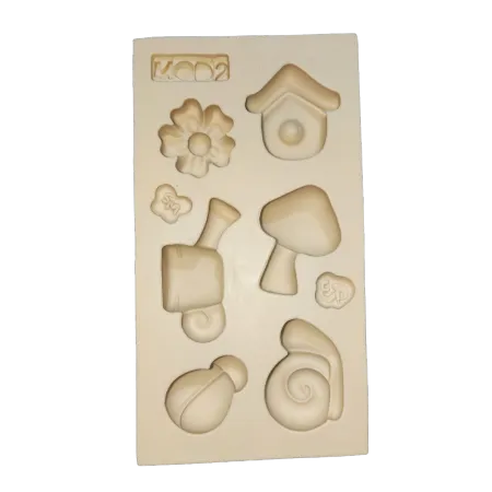 Molde de Silicone Jardim Paixão Modelo 2 - Cód 2341