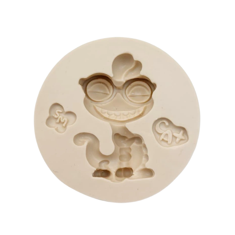 Molde de Silicone Lagartinha Monstro - cód 2328
