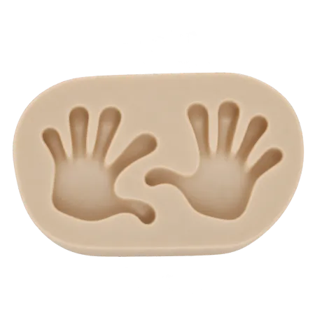 Molde de Silicone Mãos - Cód 474
