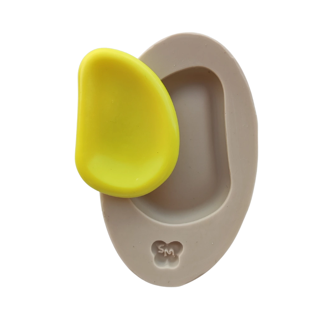 Molde de Silicone Pedra da Calma Sensorial Lisa - Cód 2314