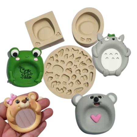 Molde de Silicone Pedras da Calma Paixão Combo - Cód 2332