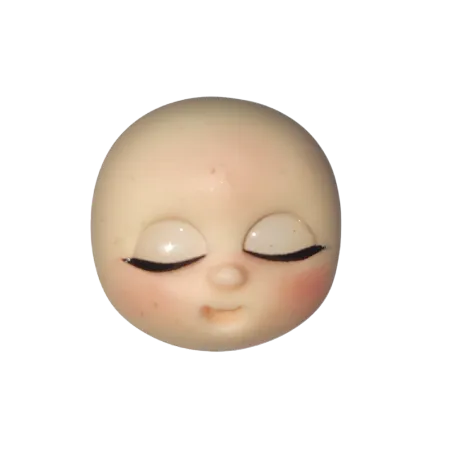 Molde de Silicone Rostinho Narizinho Paixão Mini  - Cód 2411