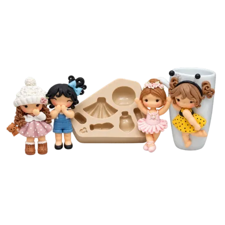 Molde de Silicone Russinha Doll - Cód 720
