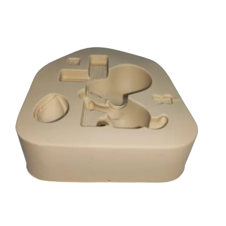 Molde de Silicone Snopdog Cruz Fofinho M  - Cód 2416