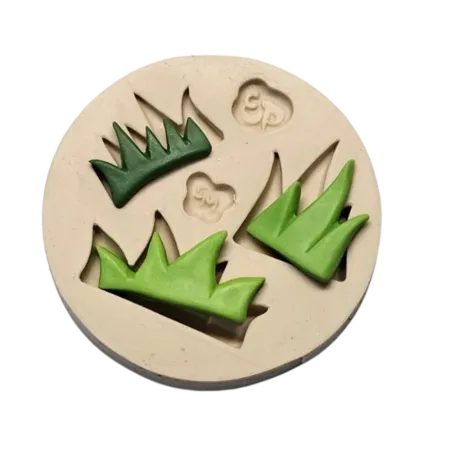 Molde de Silicone Trio de Graminhas Paixão - Cód 2348