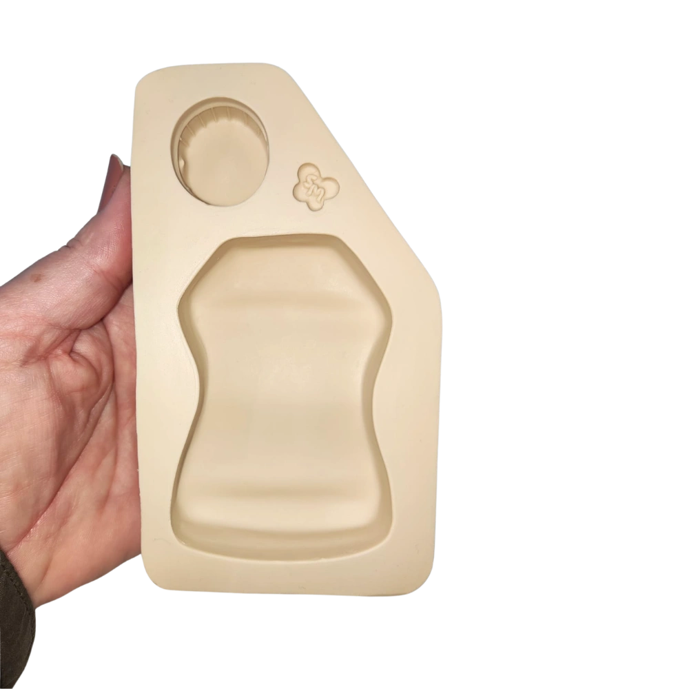 Molde de Silicone Vidro Maionese Paixão G -  Cód 1215