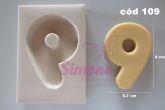 Molde de Silicone Número 9 GG - Cód 109