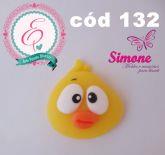 Molde de silicone - Cabeça Pintinho cód 132