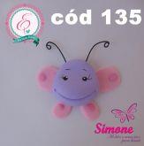 Molde de silicone - Cabeça e asa Borboleta cód 135