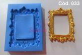 Molde de Silicone - Moldura 1 Cód 033