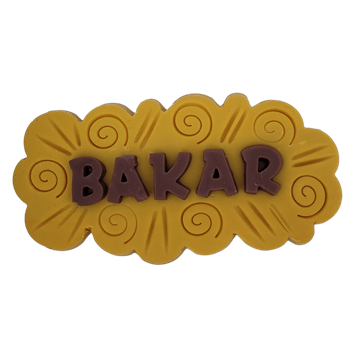 Molde de Silicone Alfabeto bakar - cod 1568