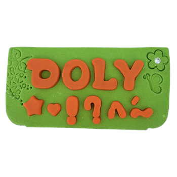 Molde de Silicone Alfabeto doly - cod 1573