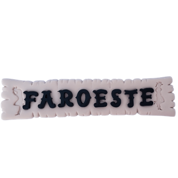 Molde de Silicone Alfabeto Faroeste - cod 1577