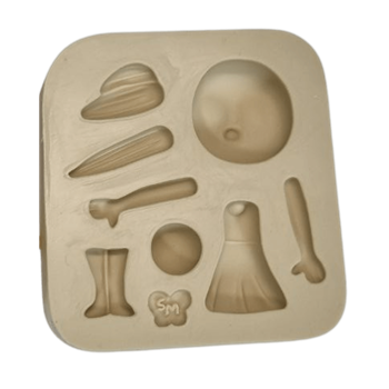 Molde de Silicone Aplique paixão alegria - cod 1544