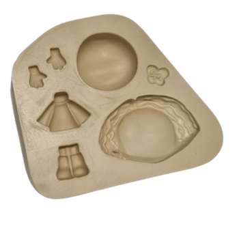 Molde de Silicone Aplique paixão inveja - cod 1550