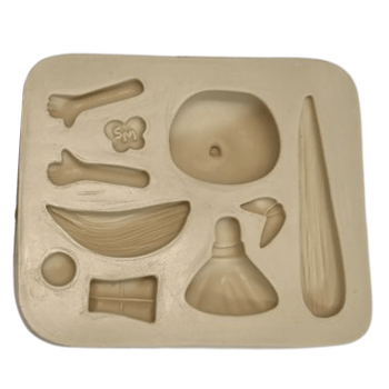 Molde de Silicone Aplique paixão nojo - cod 1545