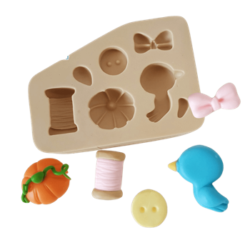 Molde de Silicone Aplique princesa modelo 2